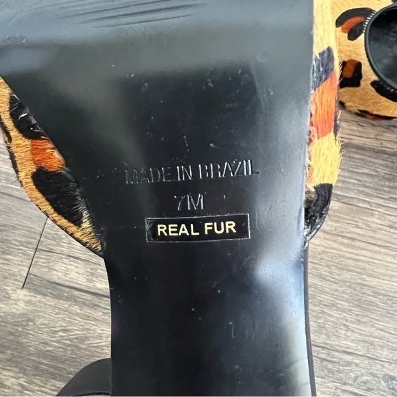 Steve Madden Animal Print High Heels - Picture 7 of 8